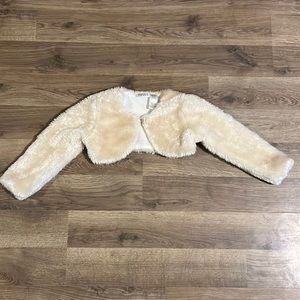 Blueberi Boulevard Fuzzy Jacket Size 6/6x